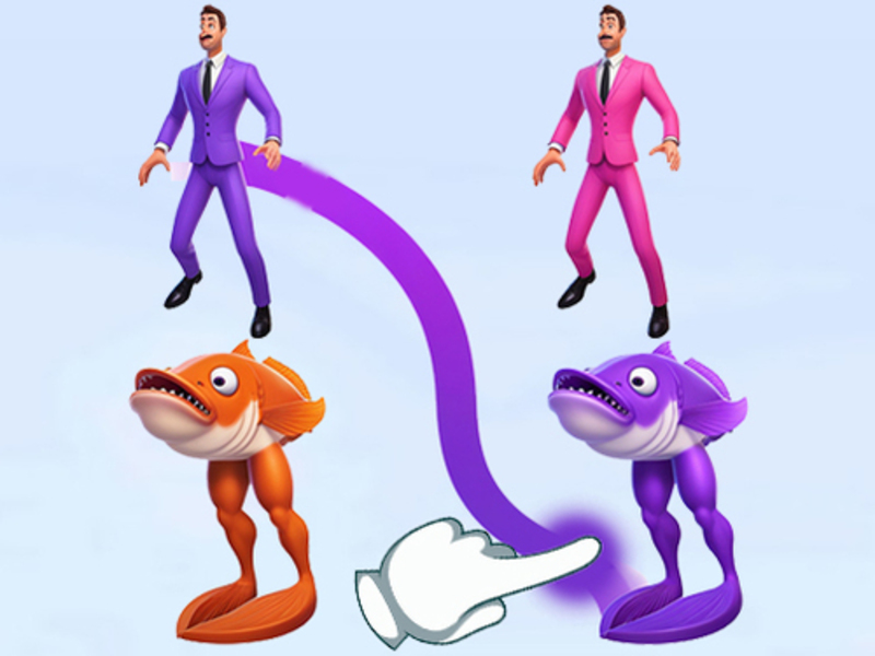 Spill Hjemme rush fiskekrigen online
