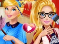 Spill Askepott og Barbie rivalisering  online