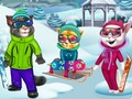 Spill Katter Winter Fun  online