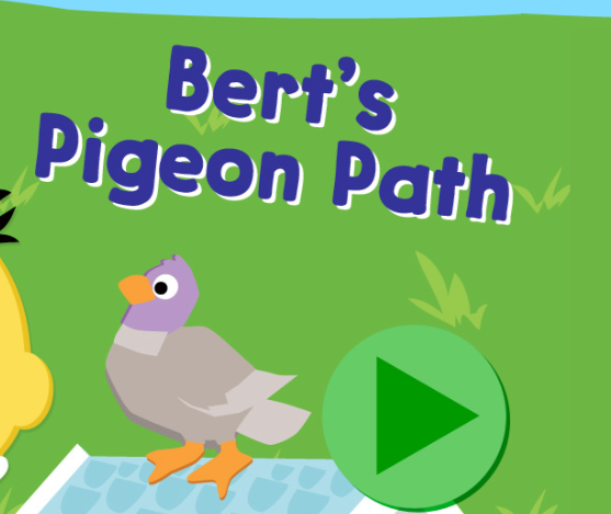 Spill 123 Sesam Street: Bert's Pigeon Path  online
