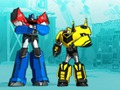 Spill Transformatorer. Robots in Disguise: Super Mini Striker  online