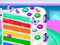 Spill Vincy Cooking Rainbow bursdagskake  online