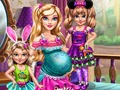 Spill Barbie med tvillinger  online