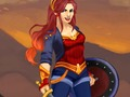 Spill Amazon Warrior Wonder Woman Dress Up online