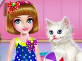 Spill Kitty: pleie og hårklipp  online