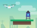 Spill Drone betjener lasting  online
