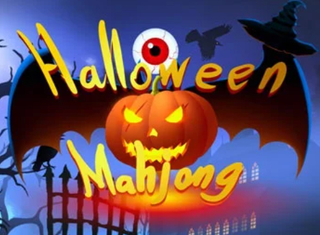 Spill Halloween Mahjong online