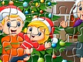Spill Xmas feiring Jigsaw online