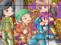 Spill Graffiti artister skyve puslespill  online