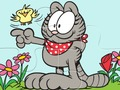 Spill Garfield puslespill  online