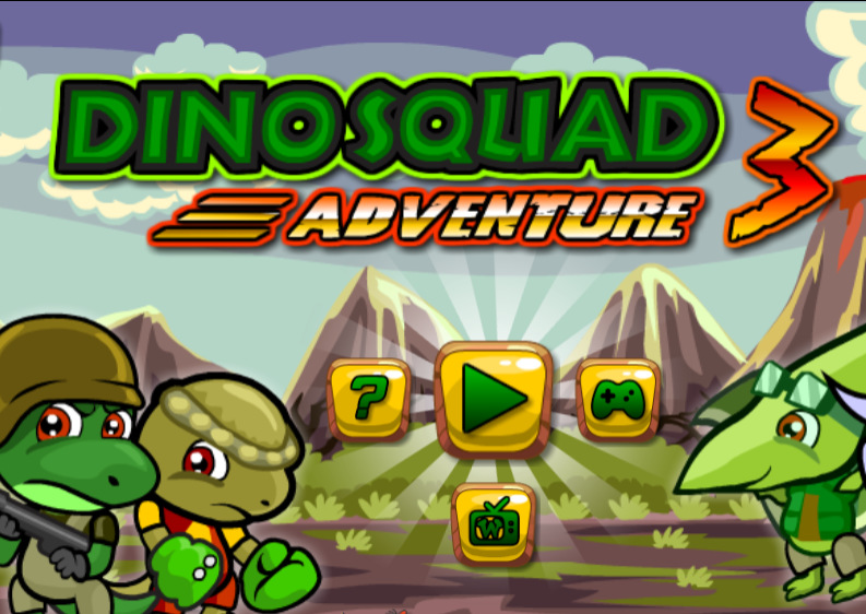Spill Dinosaur Team Adventure 3  online