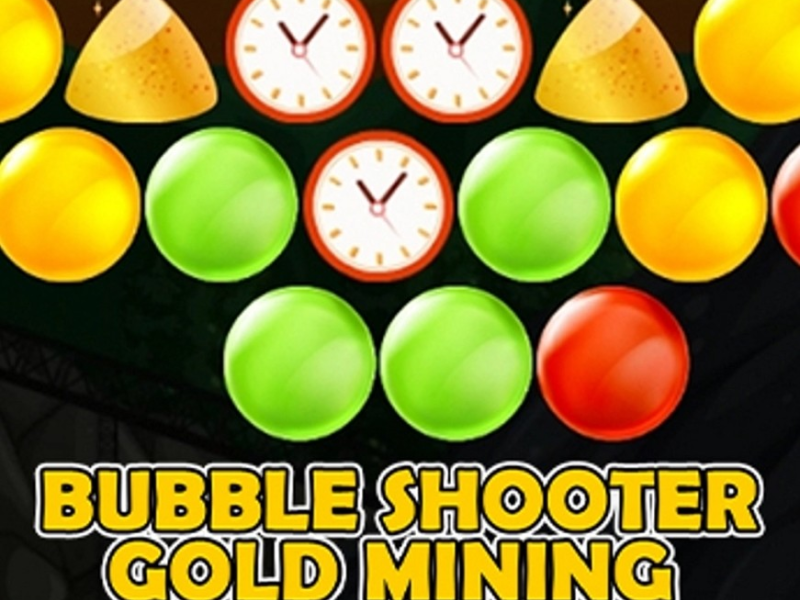 Spill Bubble Shooter Gold Mining online