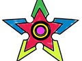 Spill Fidget spinner coloring book online