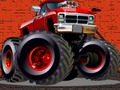 Spill Crazy Monster Trucks Puzzle online