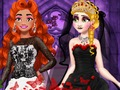 Spill Prinsesse svart brudekjole online