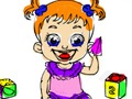 Spill Tilbake til skolen: Baby Doll Coloring  online