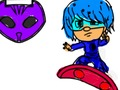 Spill Tilbake til skolen: Mask Boy Coloring  online