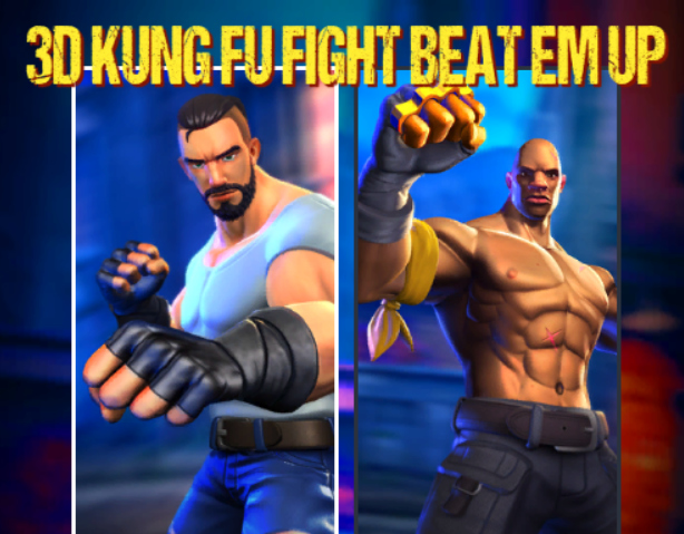 Spill 3D Kung Fu Fight Beat Em Up online