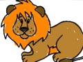 Spill Tilbake til skolen: Lion Coloring Book online