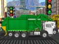 Spill Town Clean Garbage Truck online