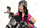 Spill Crazy Bikers Jigsaw online