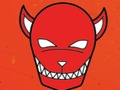 Spill Halloweenmaske-fargeleggingsbok  online