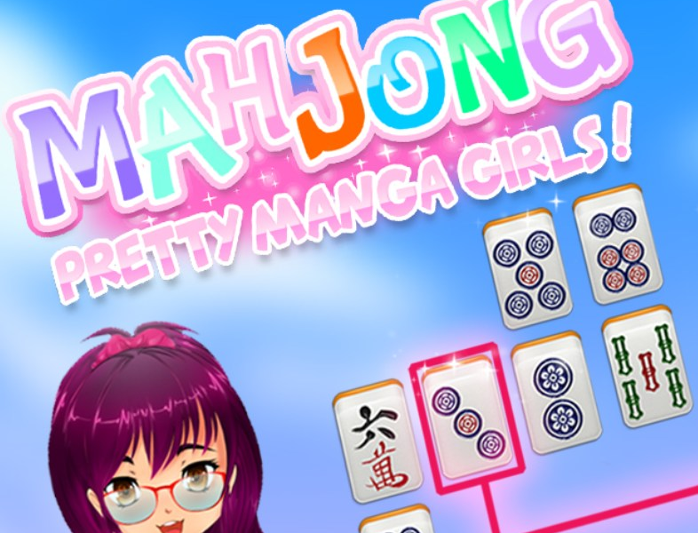 Spill Mahjong Pretty Manga Girls online