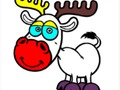 Spill Tilbake til skolen: Deer Coloring Book  online