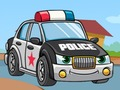 Spill Politi biler Jigsaw online