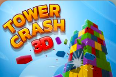 Spill Tower Crash 3D online
