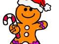 Spill Tilbake til skolen: Christmas Cookies Coloring Book  online