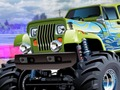 Spill Monster Truck Beach Surfing online