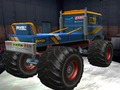 Spill Kjører en monstertruck gjennom fjellene  online