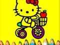 Spill Tilbake til skolen: Sweet Kitty Coloring  online