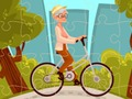 Spill Happy Bike Riding Jigsaw online