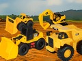 Spill Byggekjøretøy Leker Puzzle  online