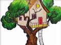Spill Tree House Coloring Book online