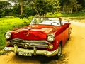 Spill Cubanske Vintage Cars Jigsaw  online