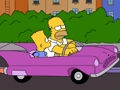 Spill The Simpsons Car Jigsaw online