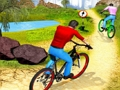 Spill Oppfylt offroad sykkelrytter  online
