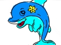 Spill Dolphin Coloring Book online