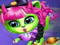 Spill Skummelt makeover Halloween kjæledyrsalong  online