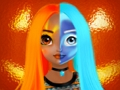 Spill Princess Halloween Makeup Halffaces Tutorial online