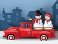 Spill Xmas Trucks Jigsaw online