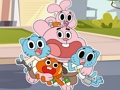 Spill World of Gumball Coloring Game online