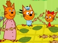 Spill Piknik med kattefamilie  online