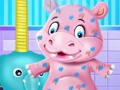 Spill Baby flodhest badetid online