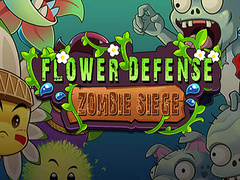Spill Blomsterforsvar Zombie Siege online