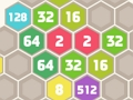 Spill 2048 Hexa Merge Block online