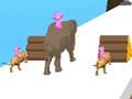 Spill Animal Transform Race 3D online